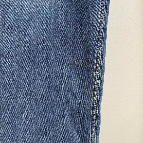Levi's Men's 505 Straight Leg Blue Jeans Size 40x30 Regular Fit Medium Wash - Picture 13 of 16
